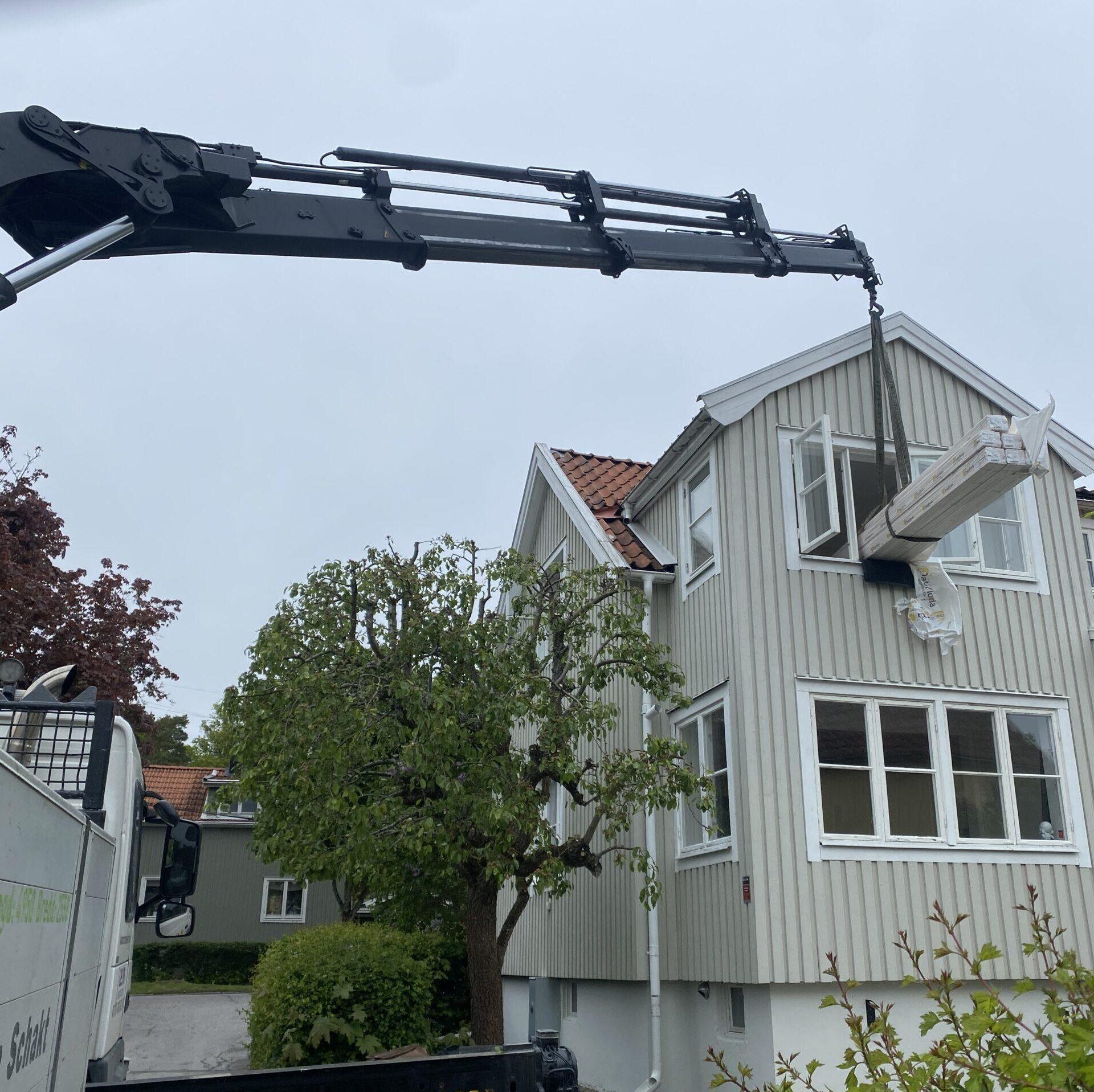 Boka kranbil Stockholm